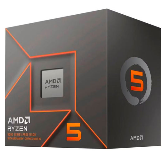 PROCESADOR AMD RYZEN 5 8500G AM5 6CORE 3.5GHZ 65W C/GRAFICOS C/VENT STEALTH 100-100000931BOX