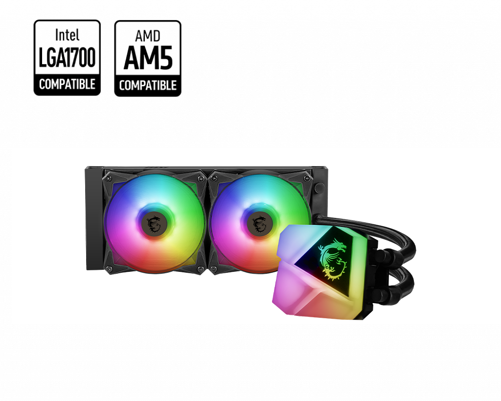 ENFRIAMIENTO LIQUIDO MSI MAG CORELIQUID C240 ARGB 240MM 1700 AM5