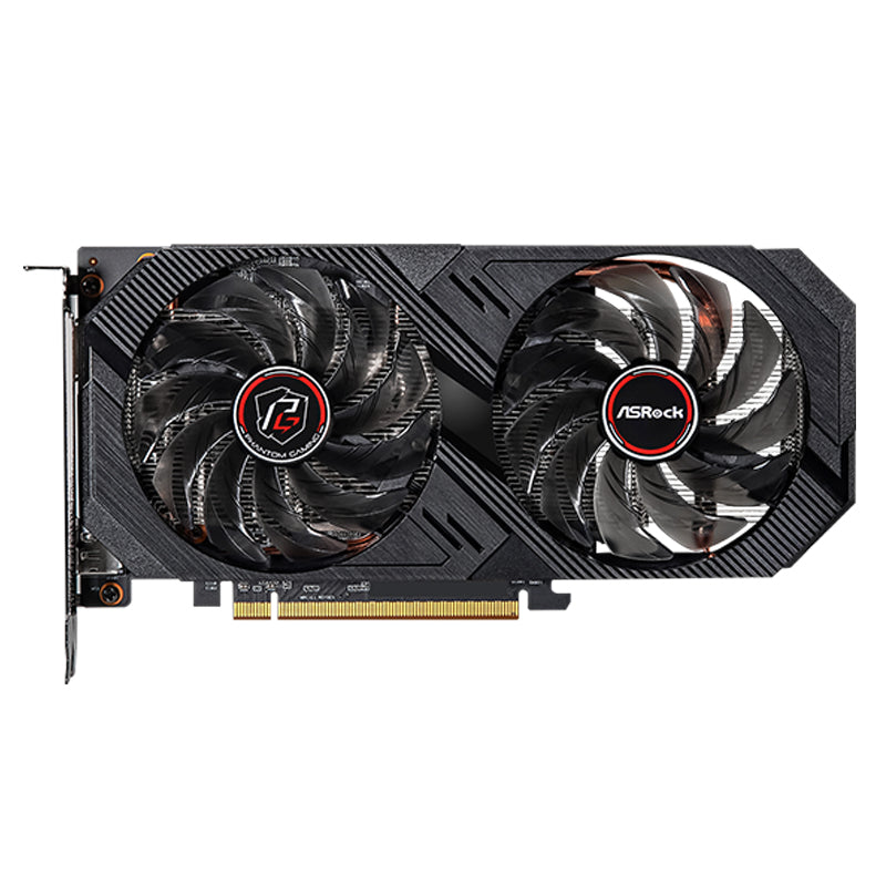 TARJETA DE VIDEO ASROCK AMD RADEON RX6500XT 4GB GDDR6X 64 BITS PCIE4.0X4 PHANTOM GAMING D