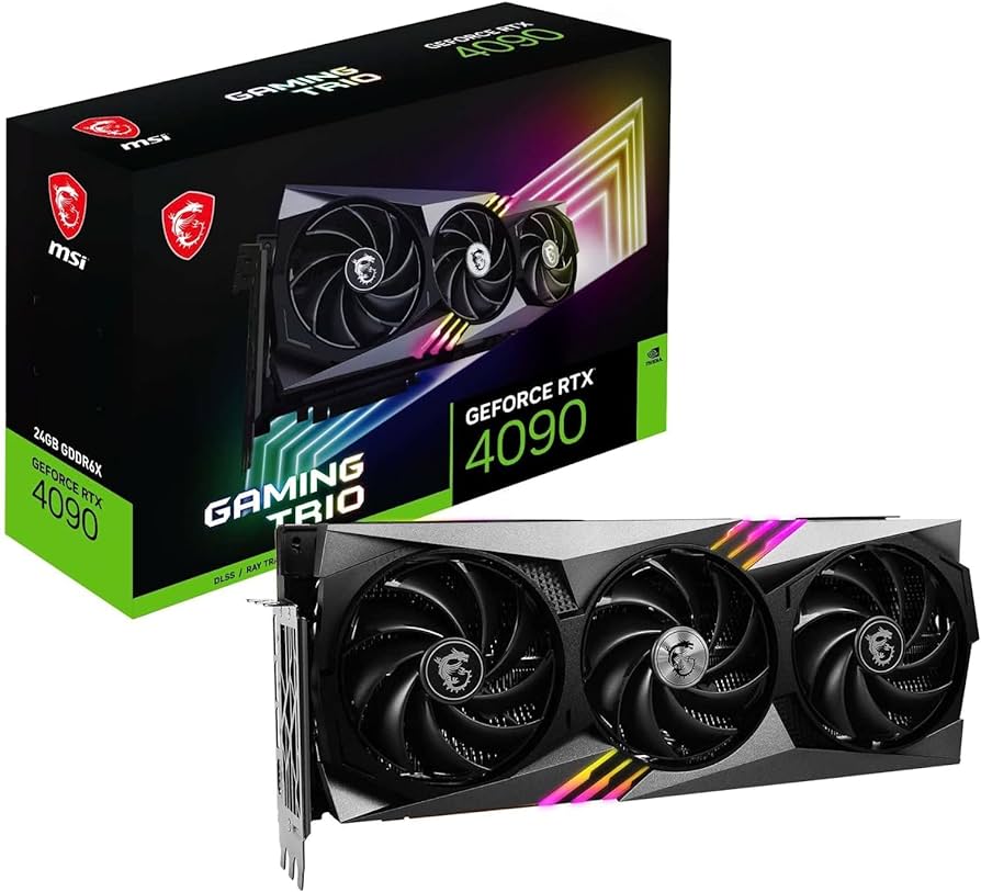 TARJETA DE VIDEO MSI GEFORCE RTX 4090 GAMING X TRIO 24GB GDDR6X