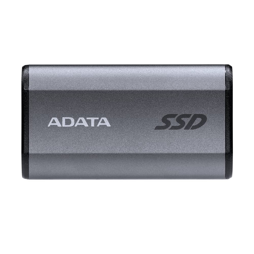 UNIDAD DE ESTADO SOLIDO SSD EXTERNO ADATA SE880 1TB PORTATIL USB 3.2 USB TIPO C GRIS TITANIO WINDOWS MAC LINIX ANDROID PS4/5 XBOX SERIES X S (AELI-SE880-1TCGY)