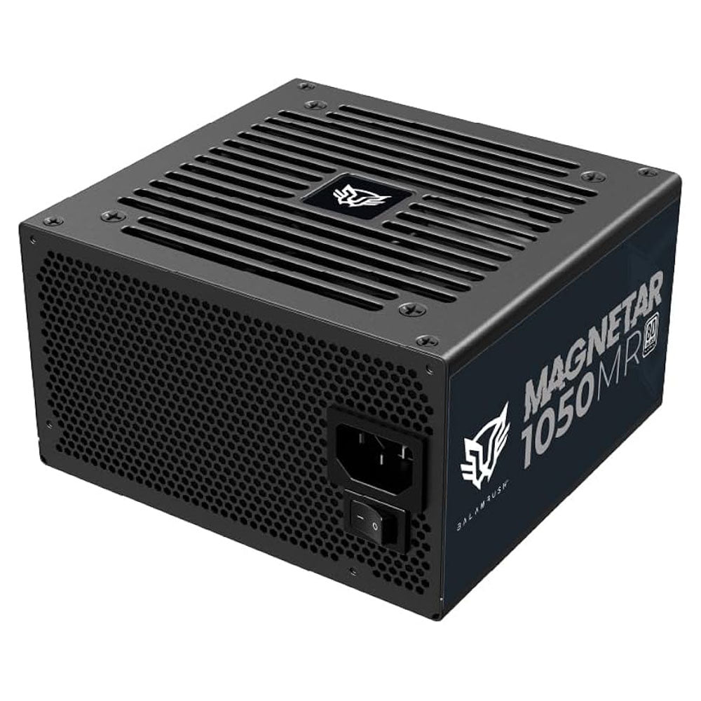 FUENTE DE PODER BALAM RUSH (BR-937634) MAGNETAR 1050W,80 PLUS PLATINO,FULL MODULAR,VENT 120MM,NEGRO
