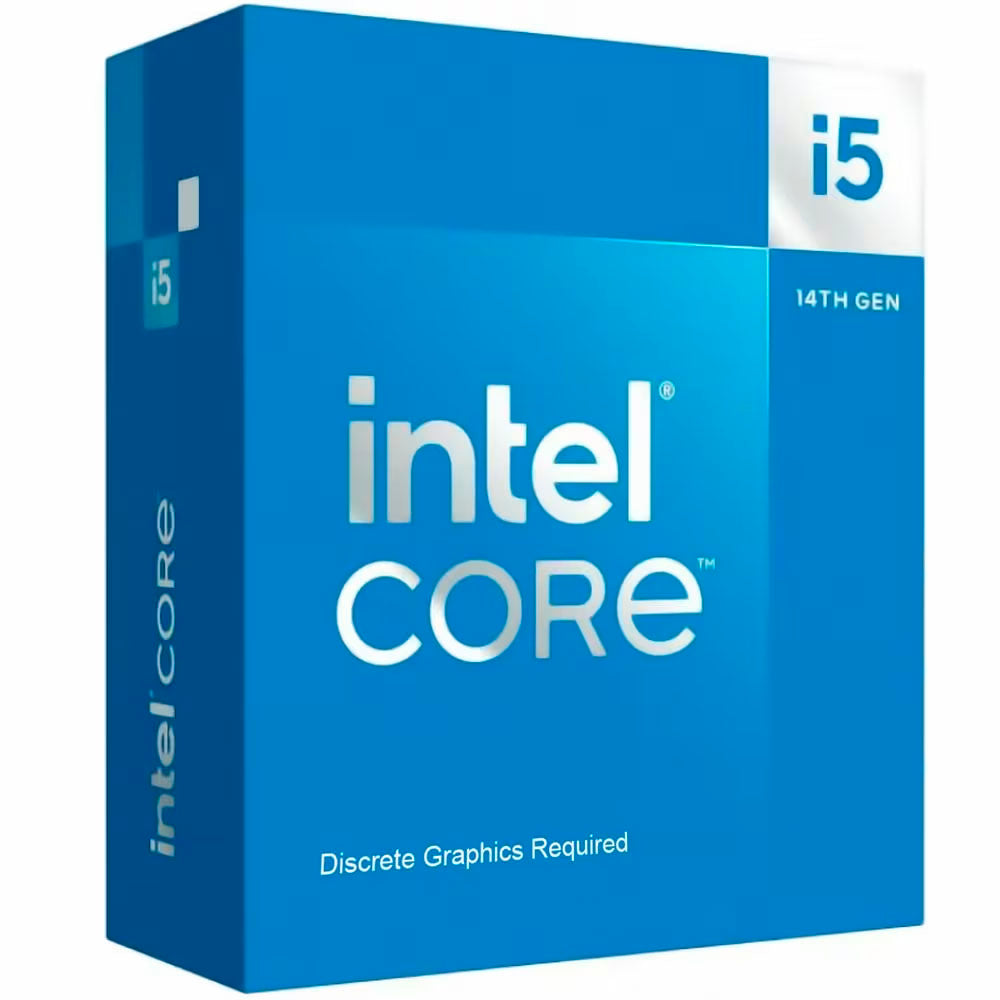 PROCESADOR INTEL CORE I5 14400F 1700 10CORES 2.5GHZ 65W SIN VIDEO BX8071514400F