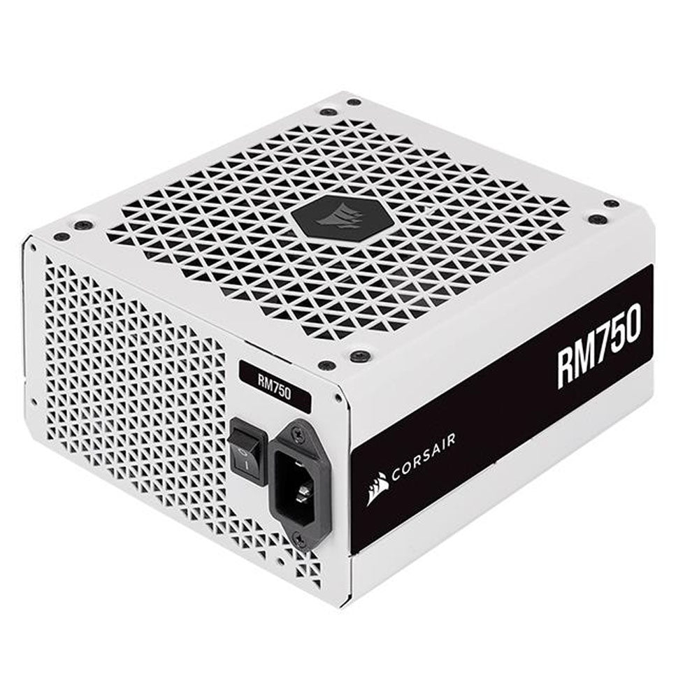 FUENTE DE PODER CORSAIR (CP-9020231-NA) RM750 750W FULL MODULAR, BLANCA, 80 PLUS GOLD