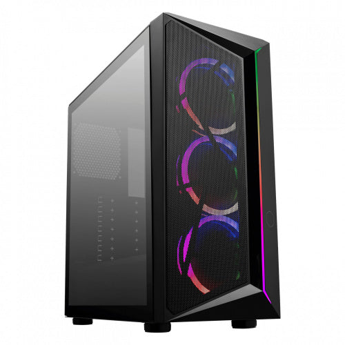 GABINETE COOLER MASTER CMP 510 NEGRO ARGB 3VENT CP510-KGNN-S00