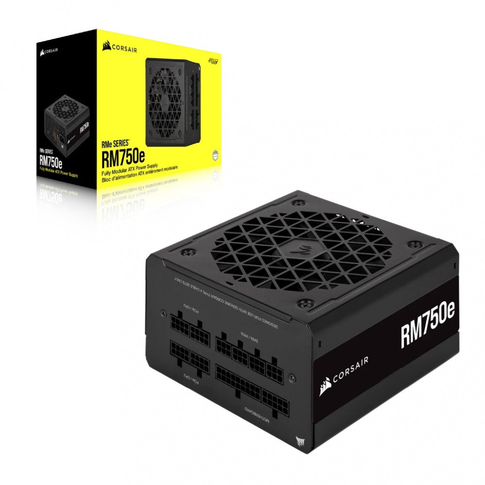 FUENTE DE PODER CORSAIR RM750E 750W MODULAR 80+GOLD NEGRO CP-9020262-NA