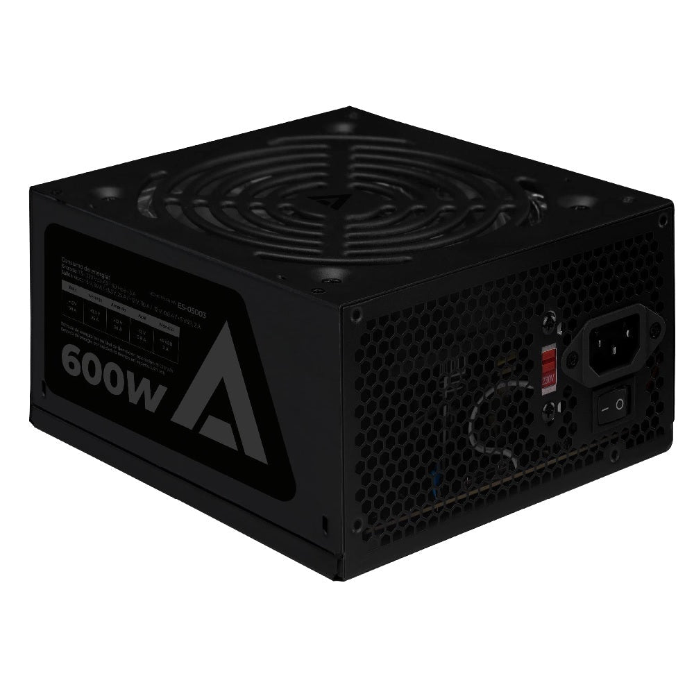 FUENTE DE PODER ACTECK BLAZAR EVO FT600EW/ ATX / 600 W / NO MODULAR / VENTILADOR 120 MM / BLANCO / ES-05003EW
