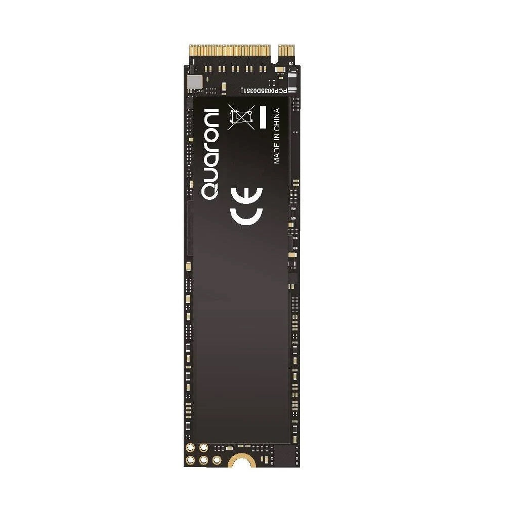 UNIDAD DE ESTADO SOLIDO M.2 NVME QUARONI/256GB/PCIE/3.0X4/LECT 2000MB/S/ESCRIT 1600MB/S