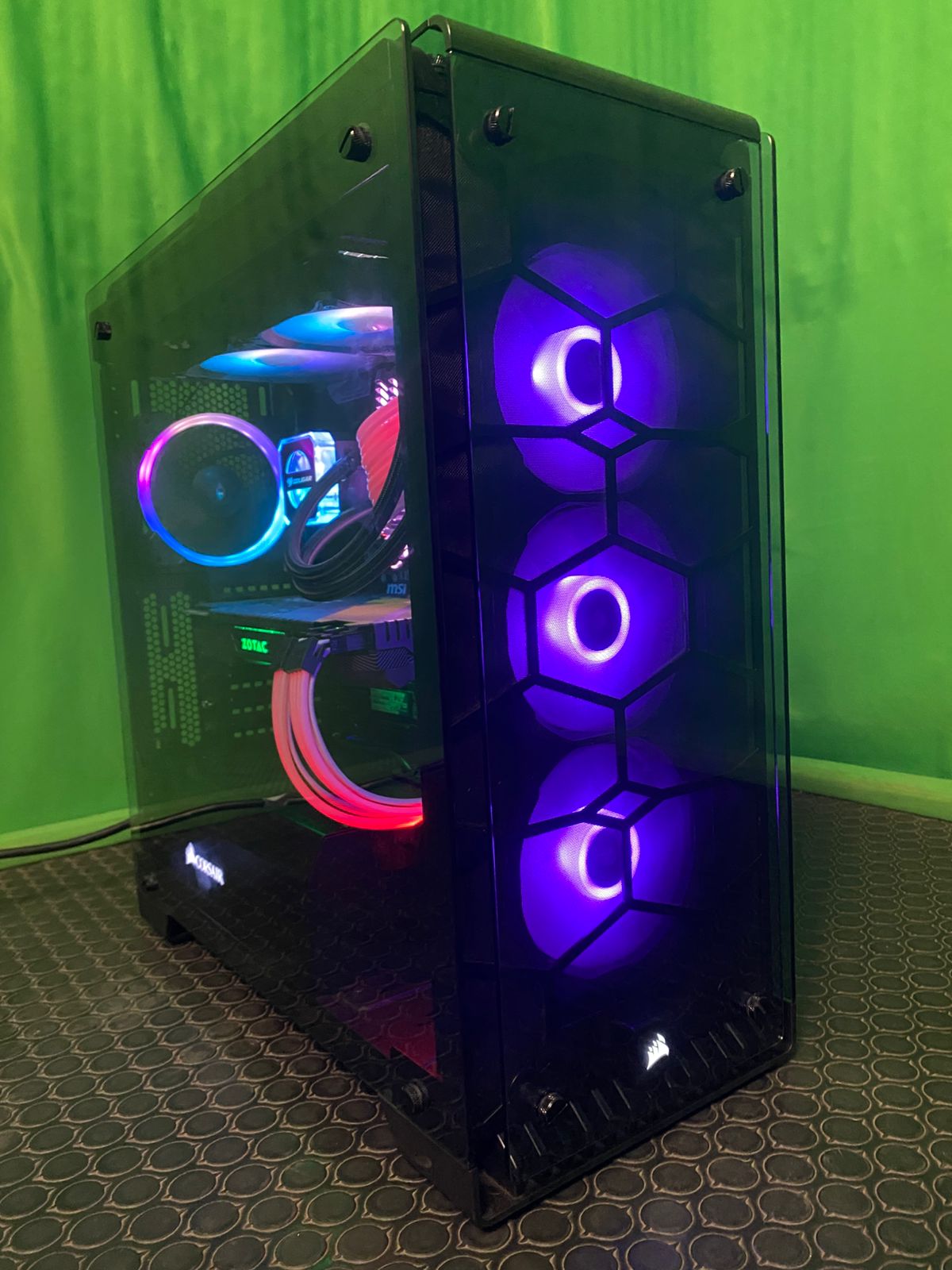 PC GAMING Intel i7-8700 3.2Ghz 16GB RAM DDR4 GTX 1080 8GB vRAM PSU 750W