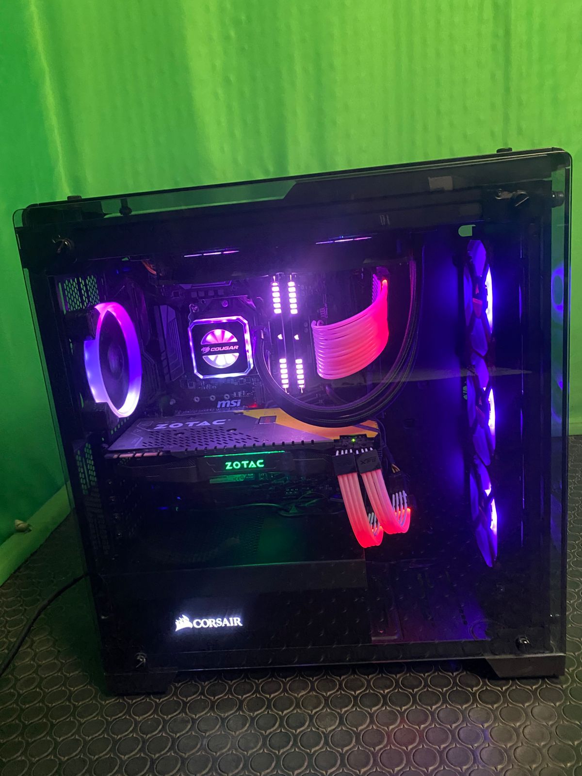 PC GAMING Intel i7-8700 3.2Ghz 16GB RAM DDR4 GTX 1080 8GB vRAM PSU 750W