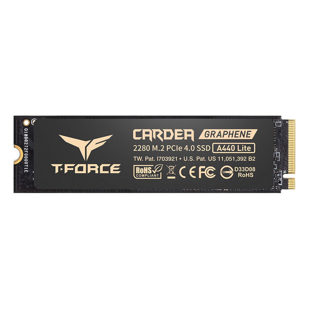 UNIDAD ESTADO SOLIDO TEAMGROUP 2TB M.2 T-FORCE A440 LITE PCI GEN4X4 2280 CON DISIPADOR TM8FFQ002T0C129