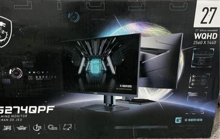 Monitor Outlet MSI G274QPF-QD 27" 1440p 180Hz IPS