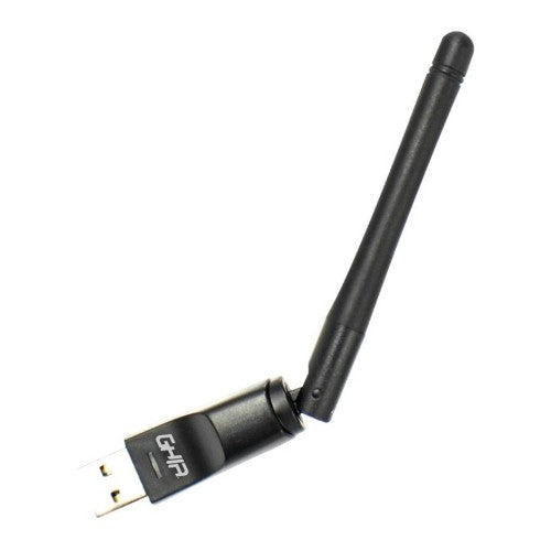 TARJETA DE RED GHIA USB 2.0 INALAMBRICA 150 MBPS CON ANTENA