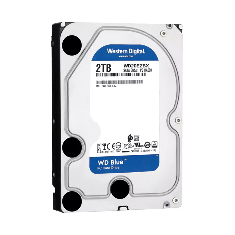 DISCO DURO WD BLUE 2TB 3.5" SATA3 64MB 5400RPM WD20EARZ