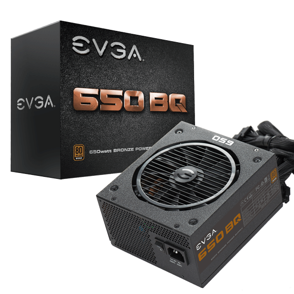 FUENTE DE PODER EVGA 650W BQ 80+BRONCE SEMIMODULAR 110-BQ-0650-V1