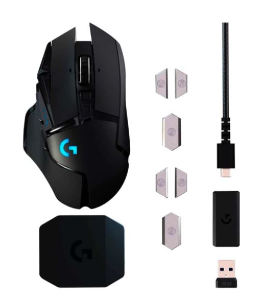 MOUSE LOGITECH G502 LIGHTSPEED RGB INALAMBRICO 16000DPI 910-005566