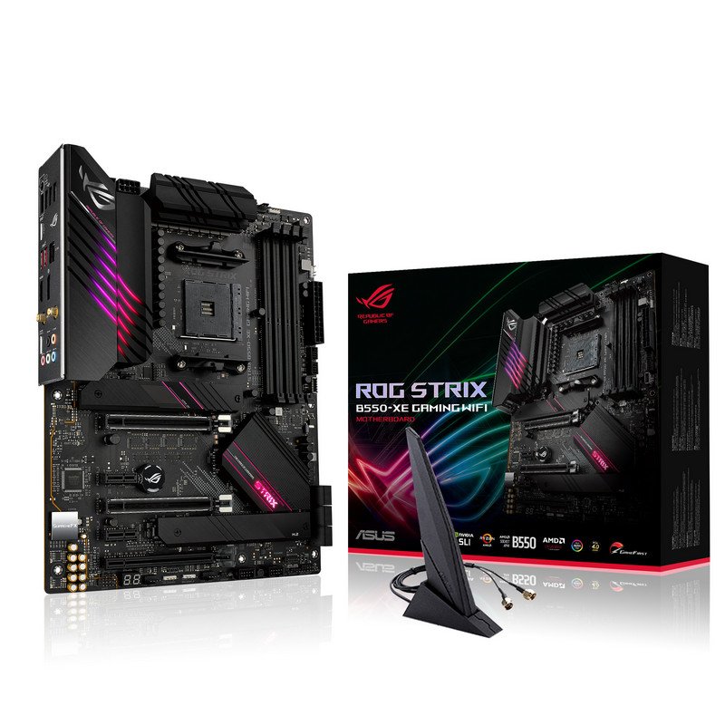 TARJETA MADRE ASUS ROG STRIX B550-XE GAMING WIFI AM4 ATX