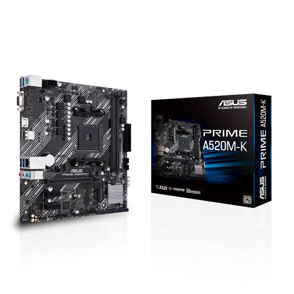 TARJETA MADRE ASUS PRIME A520M-K AM4 MATX