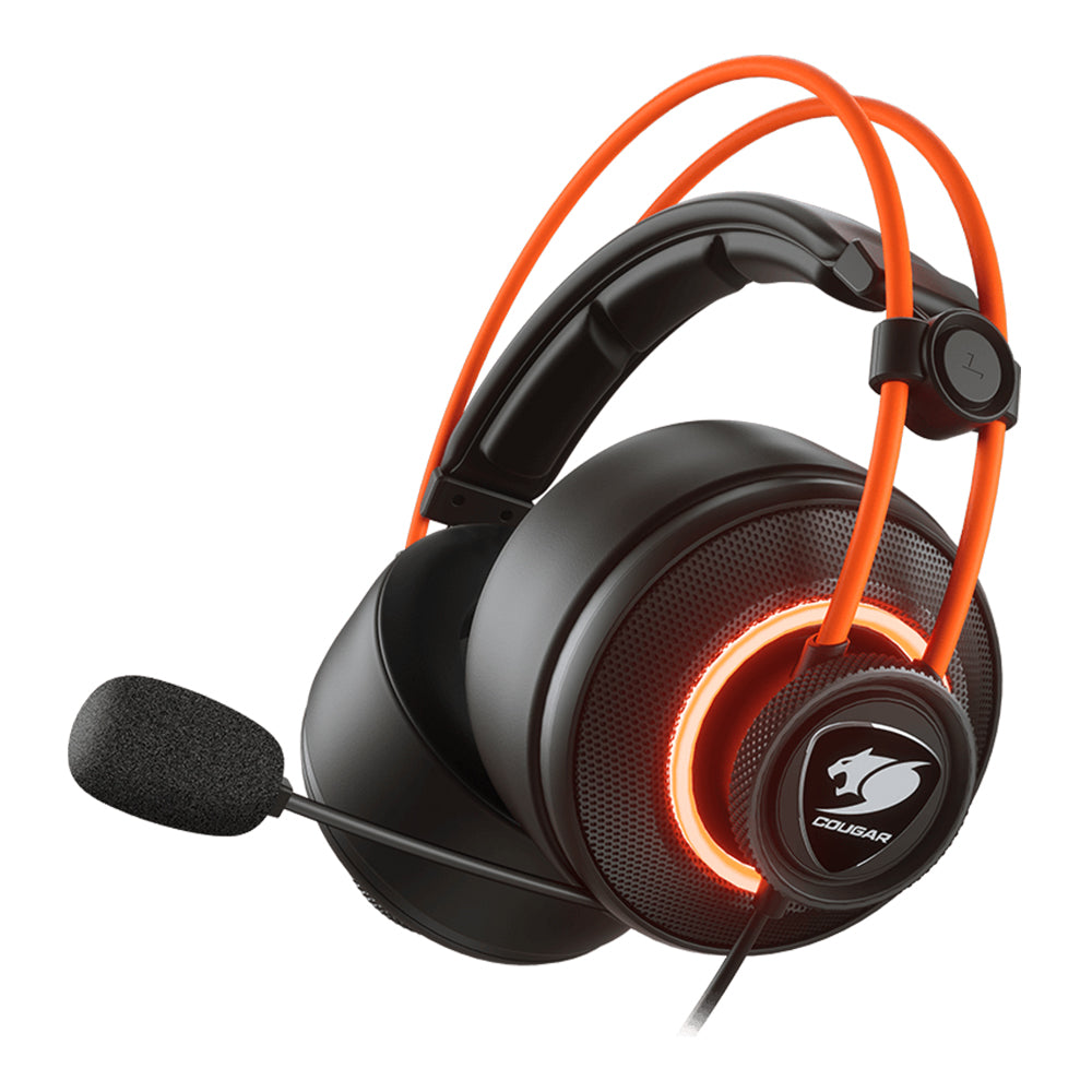 AURICULARES COUGAR IMMERSA PRO PRIX BLACK/ORANGE 3H700U50C.0004