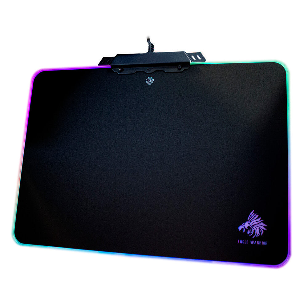 ALFOMBRILLA EAGLE WARRIOR OLYMPIA RGB 9 MODOS DE COLOR BOTON TOUCH USB