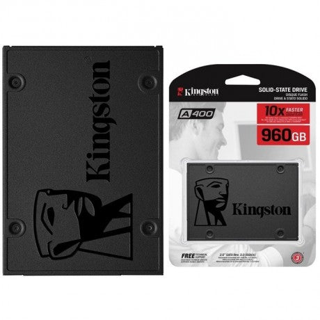 UNIDAD ESTADO SOLIDO SSD KINGSTON A400 960GB 2.5 SATA3 7MM SA400S37/960G