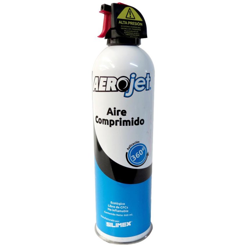 AIRE COMPRIMIDO REMOVEDOR DE POLVO SILIMEX DE 660 ML