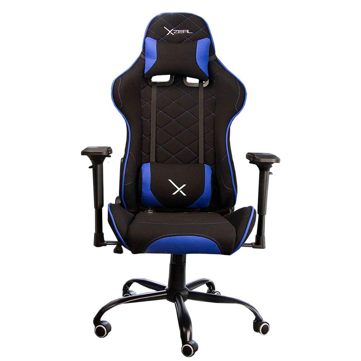 SILLA GAMER XZEAL XZ25 AZUL ERGONOMICA 4D XZSXZ25A