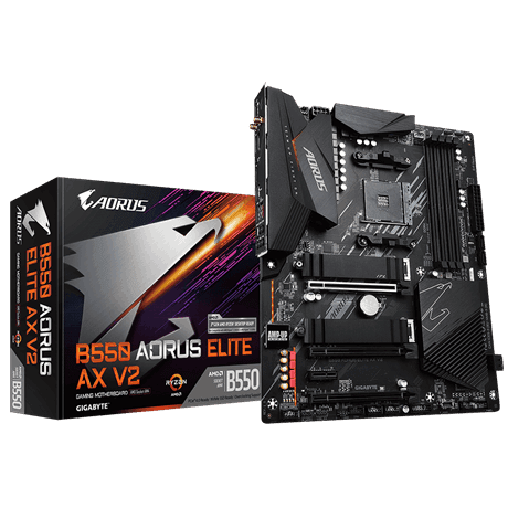 TARJETA MADRE GIGABYTE B550 AORUS ELITE AXV2 AM4 ATX