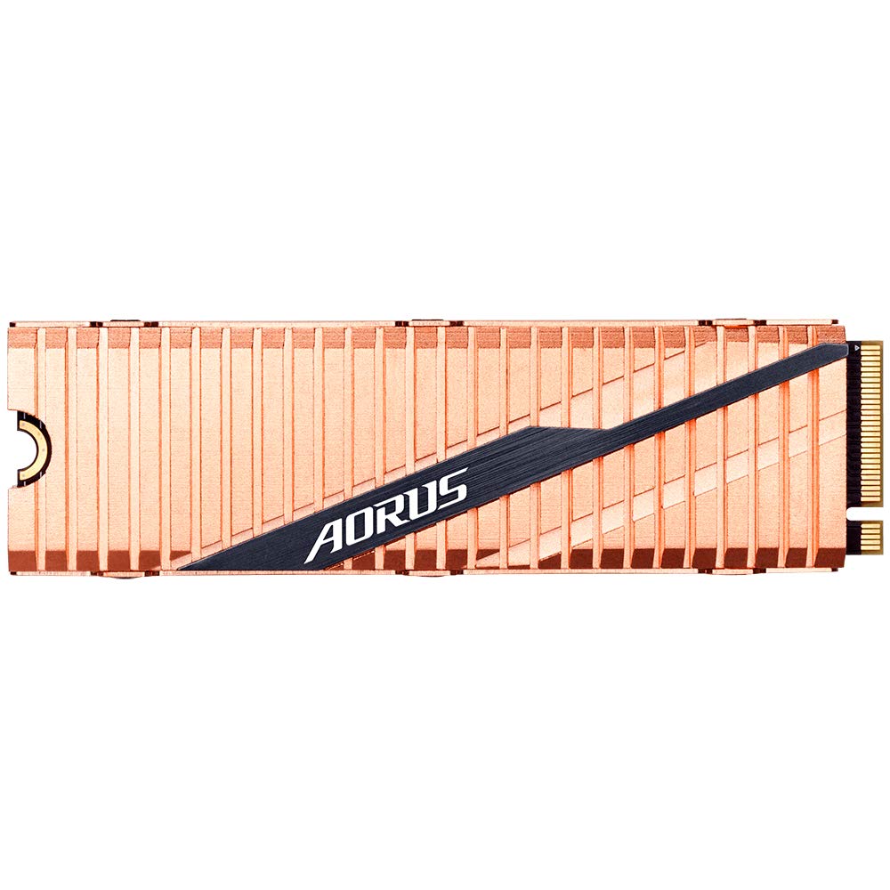 UNIDAD ESTADO SOLIDO GIGABYTE AORUS NVME GEN4 M.2 2TB PCI EXPRESS 4.0 DDR4 2GB COBRE SSD GP ASM2NE6200TTTD
