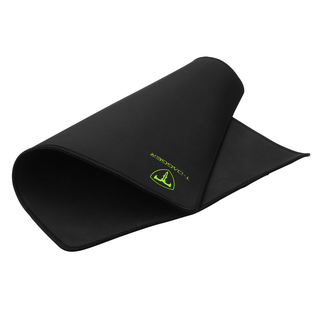 ALFOMBRILLA T-DAGGER LAVA S NEGRO-VERDE 29X24 CMS T-TMP100