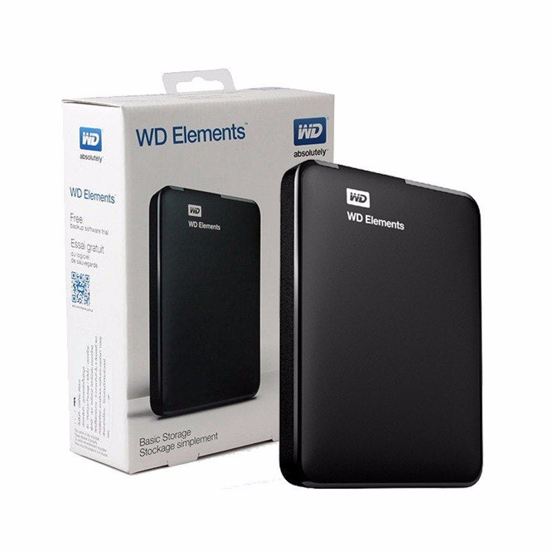 DISCO DURO EXTERNO WESTERN DIGITAL 4TB 2.5P ELEMENTS USB 3.0 WDBU6Y0040BBK WESN