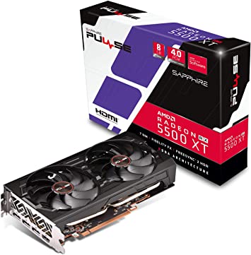 TARJETA DE VIDEO SAPPHIRE PULSE RX5500 XT 8GB GDDR6 11295-01-20G
