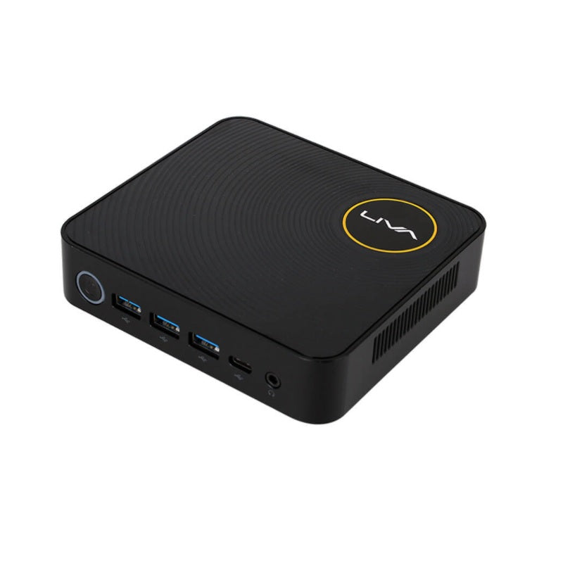 ESTACION DE TRABAJO MINI PC ECS LIVA Z (95-198-KW7167) N4200,INCLUIDO4GB/64GB,DDR3L 8GB,HDMI,3 USB 3.0,AUX,WINDOWS PRO