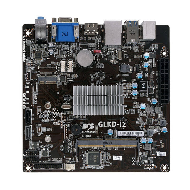 TARJETA MADRE ECS CPU INTEGRADO INTEL N4020 1XSODIMM DDR4 MITX 89-206-MJ9315