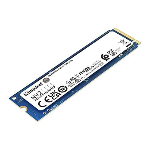 UNIDAD ESTADO SOLIDO SSD M.2 KINGSTON 500GB SNV2S/500G NV2 PCIE 4.0 NVME 2280