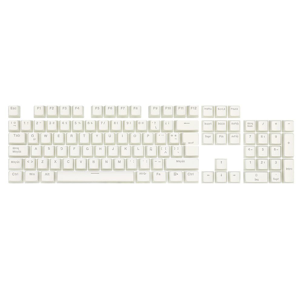 KEYCAPS REDRAGON SCARAB BLANCO A130W-SP