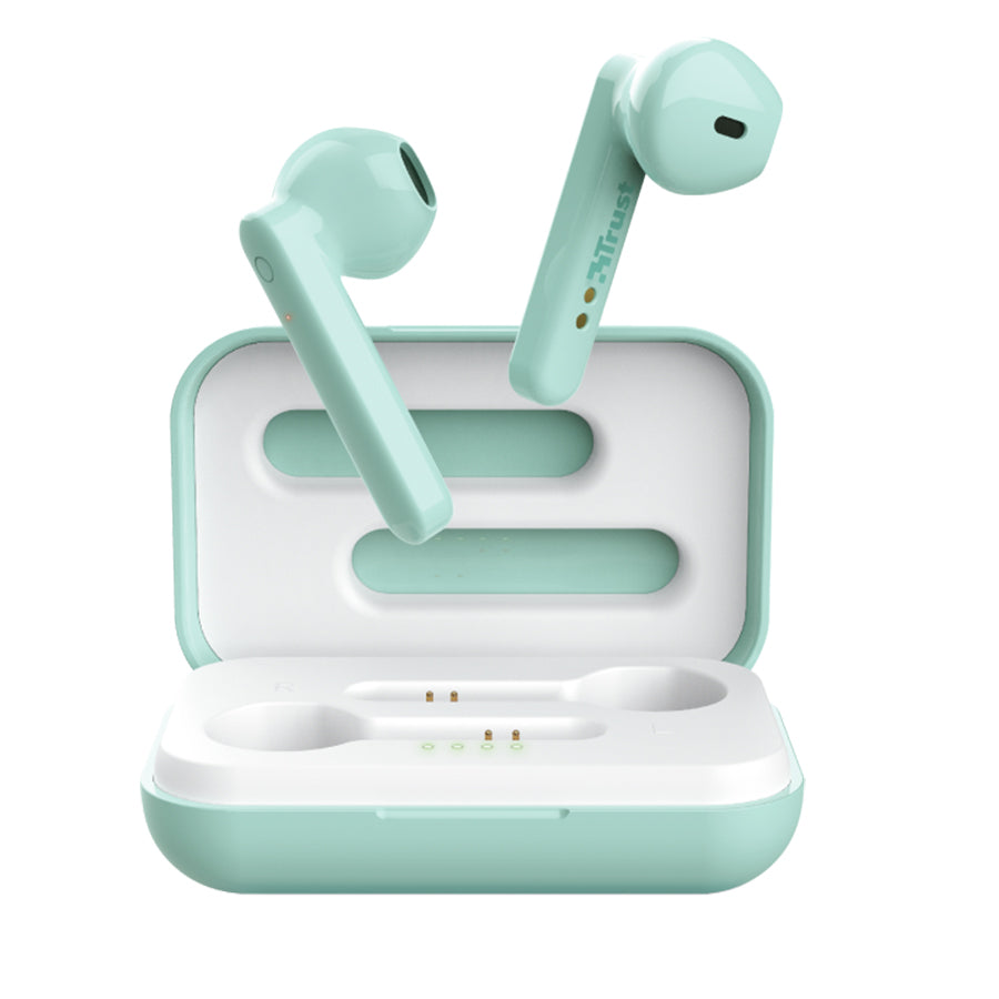 AURICULARES BLUETOOTH TRUST PRIMO TURQUESA