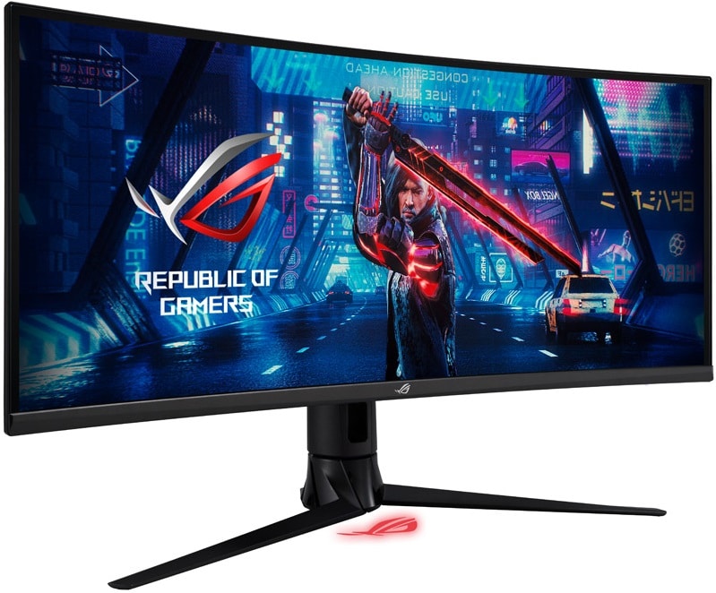 MONITOR CURVO LED ASUS 34" ROG STRIX 3440x1440 180HZ UWQHD IPS 1MS G-SYNC2 HDR400 XG349C