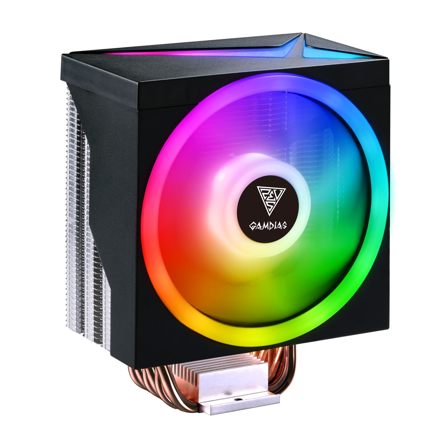 DISIPADOR GAMDIAS BOREAS M1-610 RGB 120MM 6TUBOS