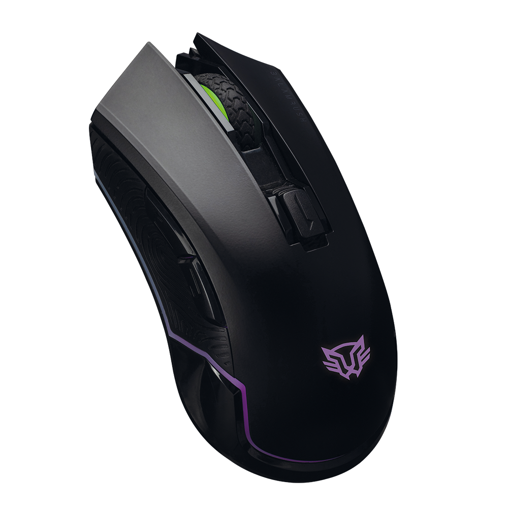 MOUSE GAMER ALAMBRICO E INALAMBRICO BALAM RUSH HELIUM RGB 6400 DPI BR-931397
