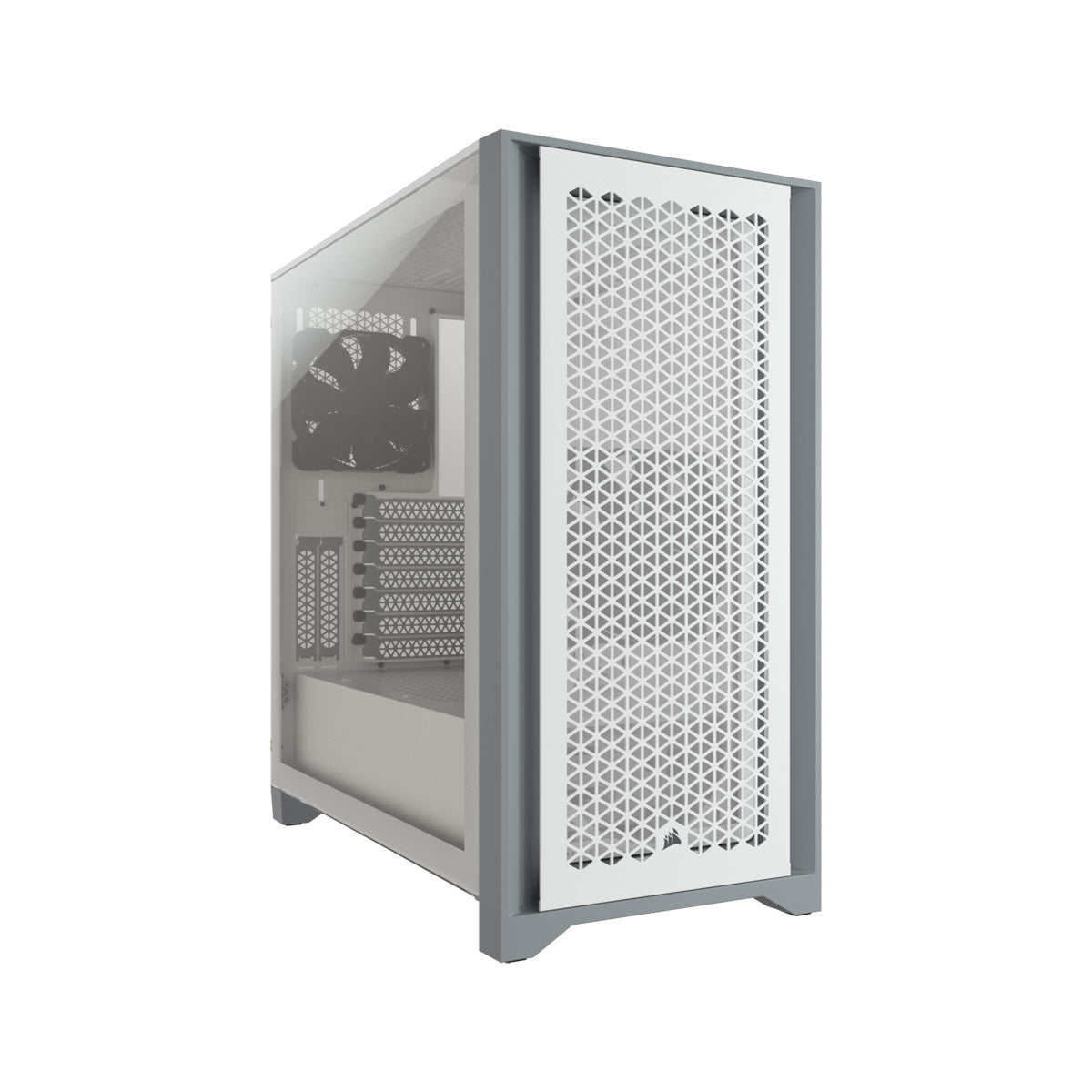 GABINETE CORSAIR (CC-9011201-WW) 4000D AIRFLOW BLANCO CRISTAL TEMPLADO ATX