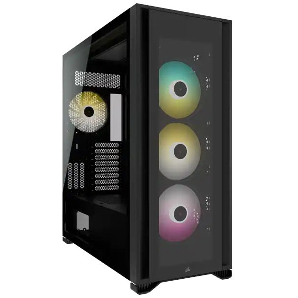 GABINETE CORSAIR (CC-9011226-WW) ICUE 7000X RGB 3,PANEL CRISTAL,NEGRO,ATX,SIN FUENTE