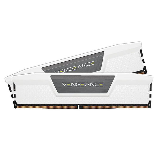 MEMORIA DIMM DDR5 CORSAIR (CMK32GX5M2B5200C40W) 32GB (2X16GB) 5200MHZ VENGANCE BLANCO