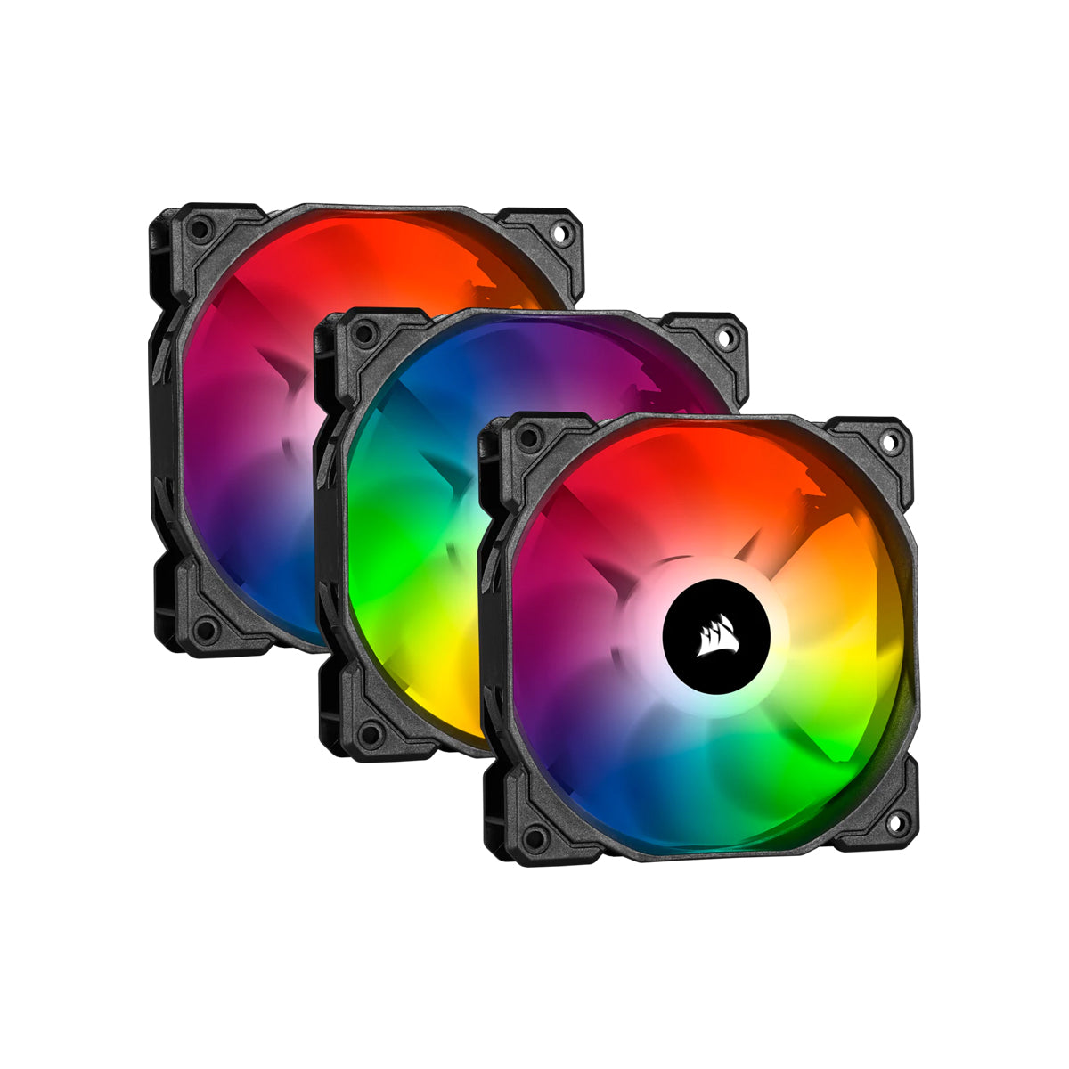 VENTILADOR CORSAIR ICUE SP 120 PRO RGB 120MM 3-FANS RGB CON CO-9050094-WW