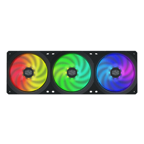 VENTILADOR COOLER MASTER MASTERFAN SF360R ARGB 3 VENTILADORES 120MM MFX-B2D3-18NPA-R1