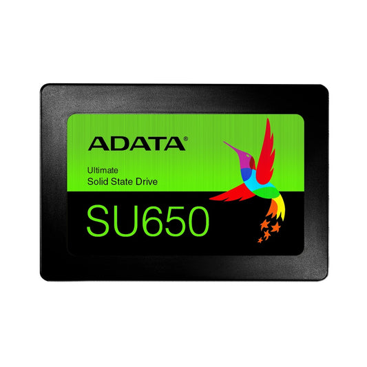 UNIDAD DE ESTADO SOLIDO SSD ADATA SU650 480GB 2.5 SATA3 7MM ASU630SS-480GQ-R