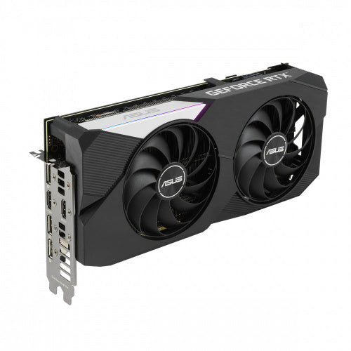 TARJETA DE VIDEO ASUS DUAL-RTX3060TI-O8G-V2 256BIT PCI-E 4.0 2*HDMI 2.1 3*DP1.4A DUAL FAN