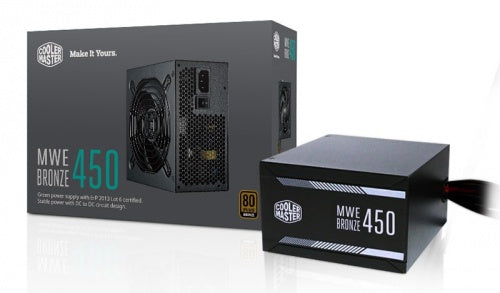 FUENTE DE PODER COOLER MASTER MWE 450 BRONZE MPX-4501-ACAAB