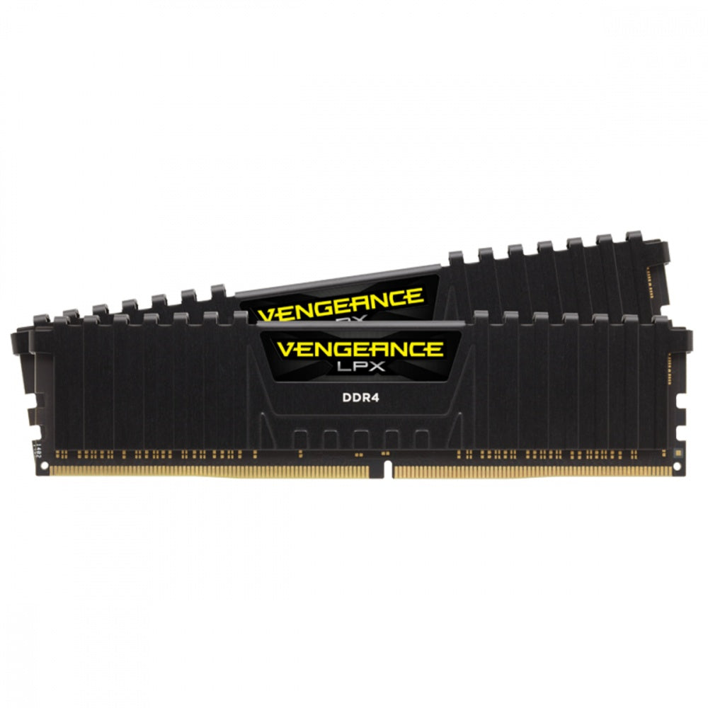 MEMORIA RAM CORSAIR 16GB DDR4 3600MHZ (2X8GB) VENGEANCE LPX NEGRO CMK16GX4M2C3600C20