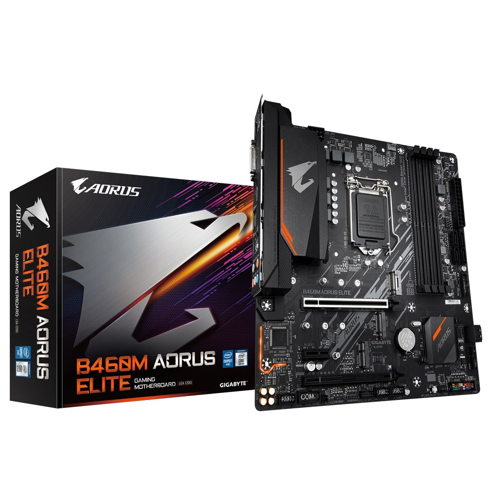 TARJETA MADRE B460M AORUS ELITE AMD AM4 MICRO ATX